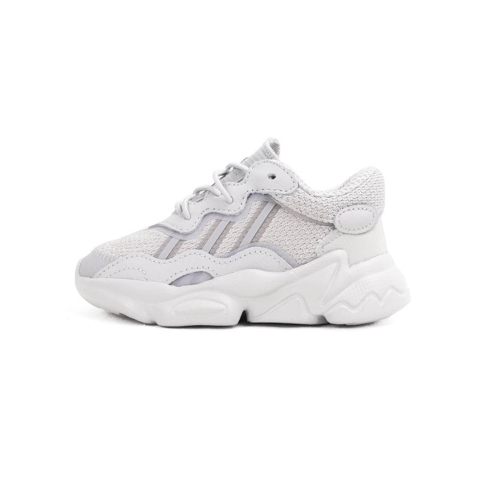 Кроссовки Adidas Ozweego противоскользящие низкие детские повседневные кроссовки серо-белого цвета - изображение 1