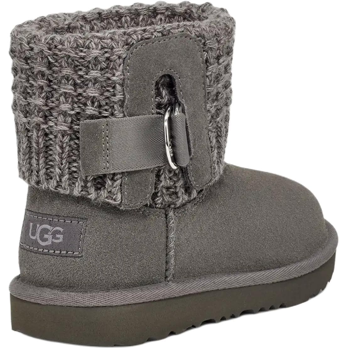 UGG противоскользящие устойчивые к истиранию детские ботинки серые детские - изображение 5