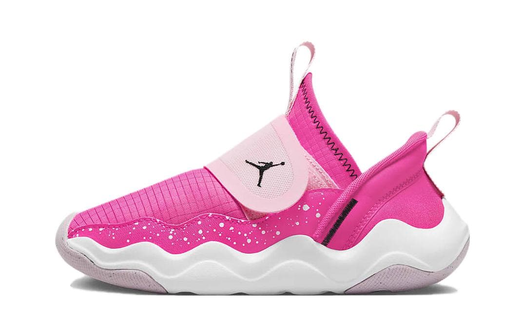 Кроссовки Jordan 23 Low Топ Амортизация Низкий Топ Детские Лайфстайл Обувь Белый Розовый Детский Возраст 3-7 Лет - изображение 1