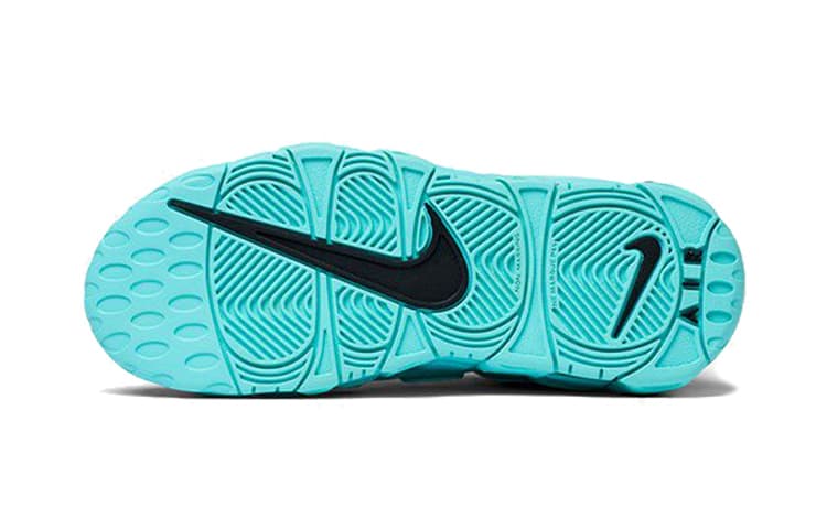 Кроссовки для баскетбола Nike Air More Uptempo Light Aqua - изображение 6