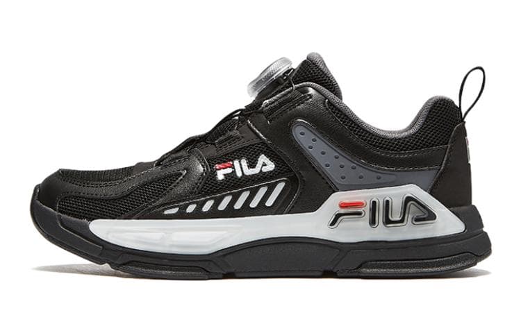 Кроссовки FILA KIDS Противоскользящие устойчивые к истиранию низкие детские беговые кроссовки черный белый красный для детей - изображение 1
