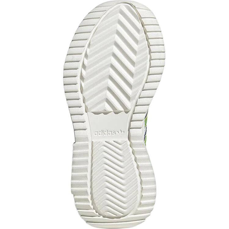 Кроссовки Adidas Originals Retropy F2 Устойчивые к истиранию низкие детские повседневные кроссовки белые - изображение 5