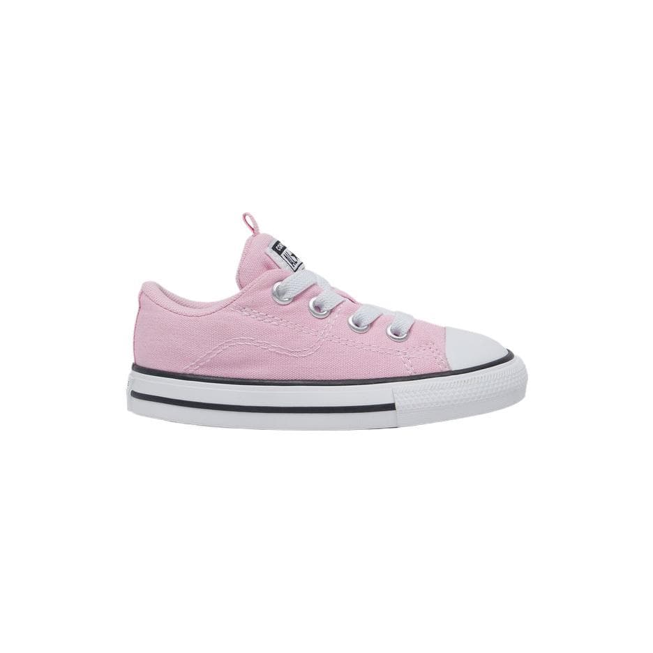 Converse All Star Холст Rave Удобный Лоу-топы Детские кеды Розовый Детский - изображение 2