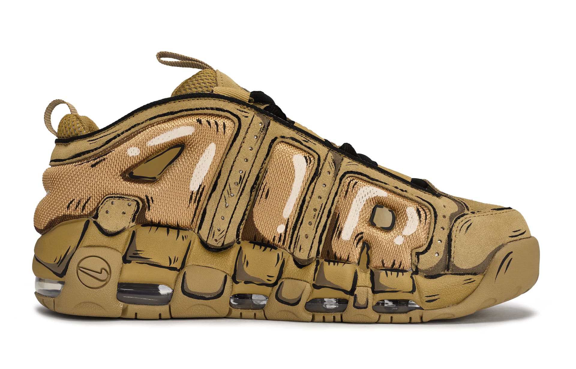Ретро баскетбольные кроссовки Nike Air More Uptempo 811 - изображение 3