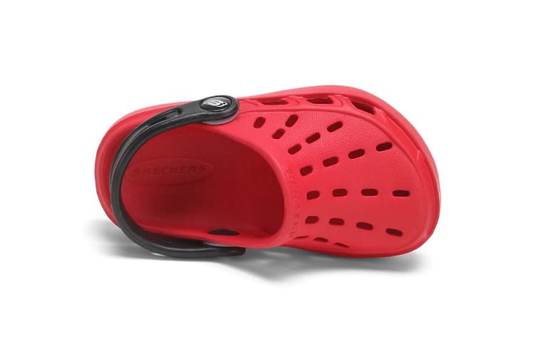 Сандалии Skechers Детские сандалии красный цвет для детей 3-7 лет - изображение 5