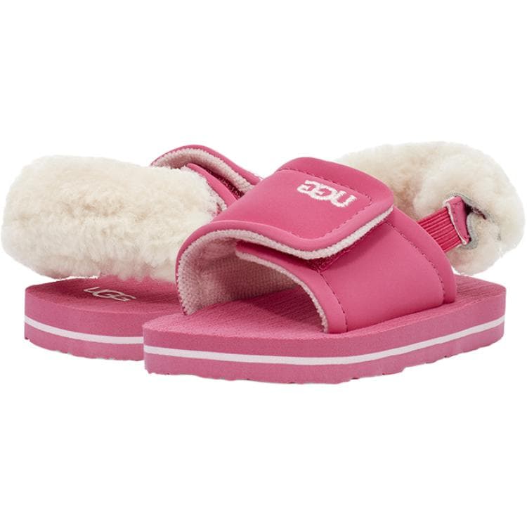 Кроссовки UGG Lodie Slide противоскользящая устойчивая к истиранию низкий верх детская обувь розовый - изображение 2