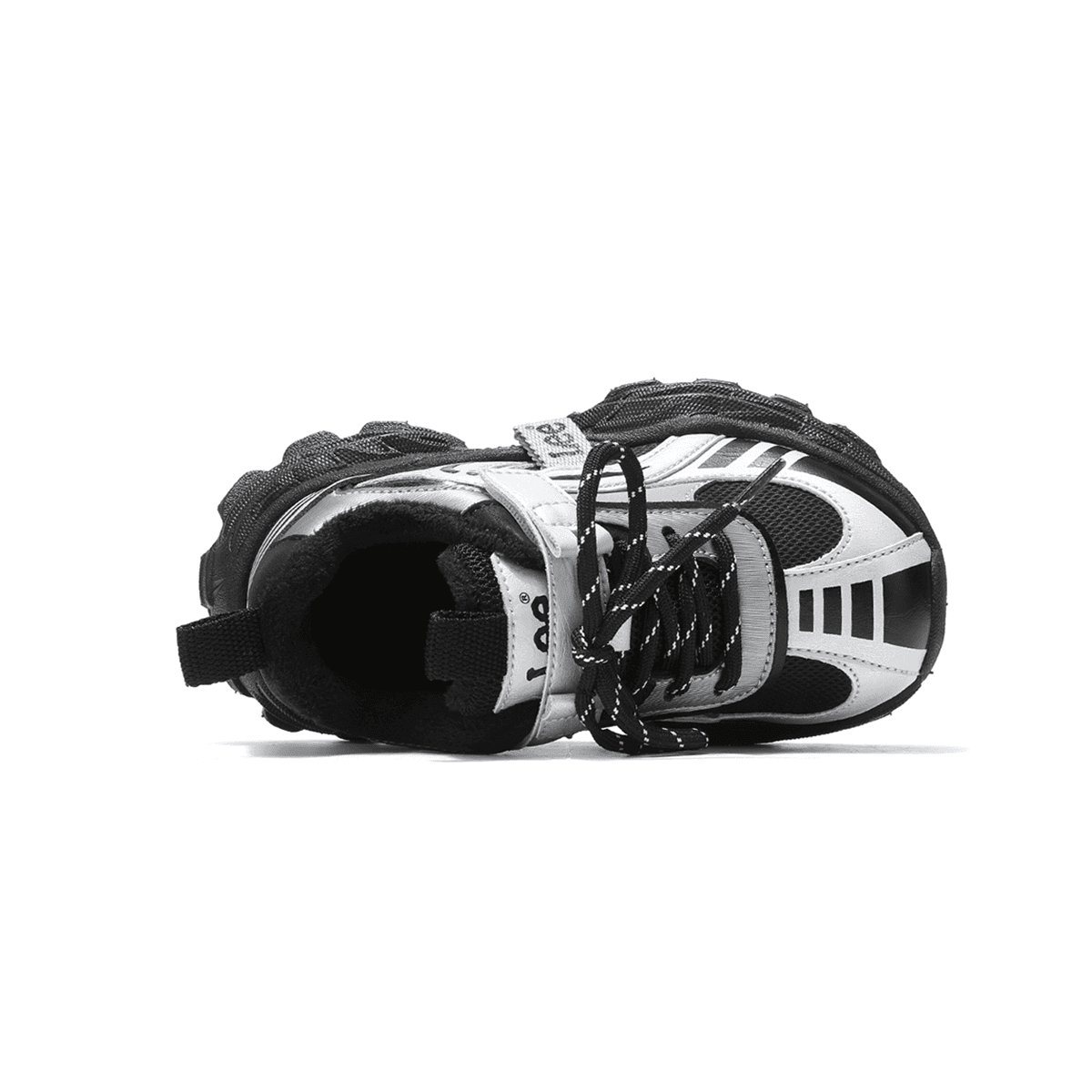 lee С флисовой подкладкой Подкладка Удобный Амортизация Легкий Модный Уличный Low Top Athletic Обувь Черный Детский - изображение 3