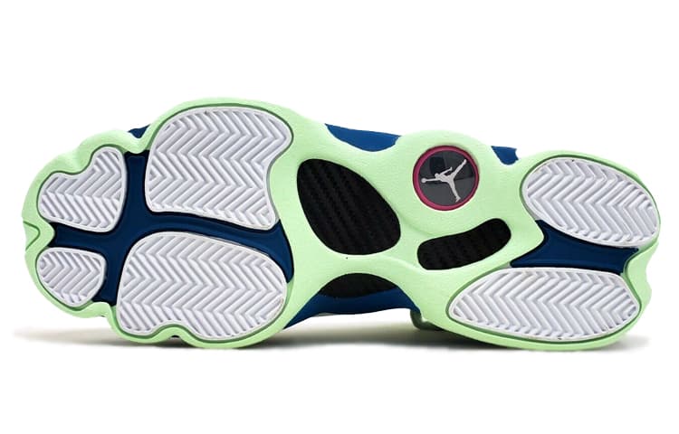 Кроссовки для баскетбола Jordan Air Jordan 6 Rings Green Abyss GS - изображение 8