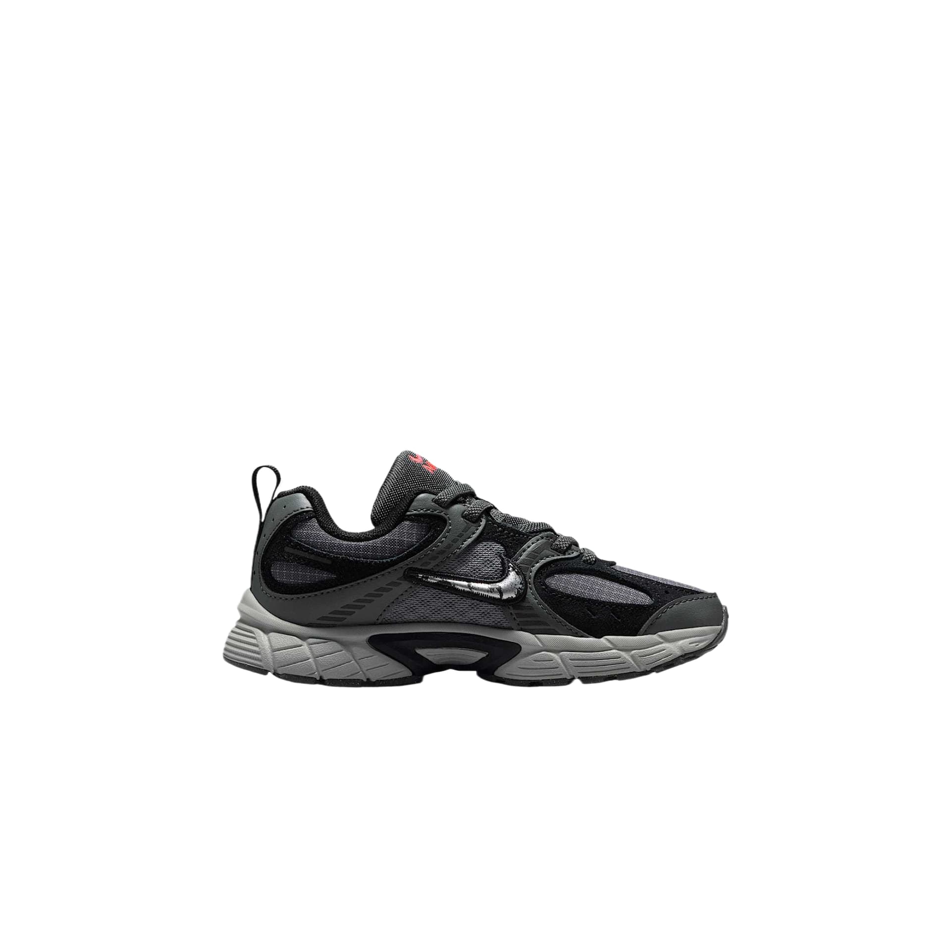 Кроссовки Nike V5 RNR Low Топ Детские Беговые Кроссовки Железо Серый Черный Светлый Дымчатый Серый Металлический Серебристый - изображение 2