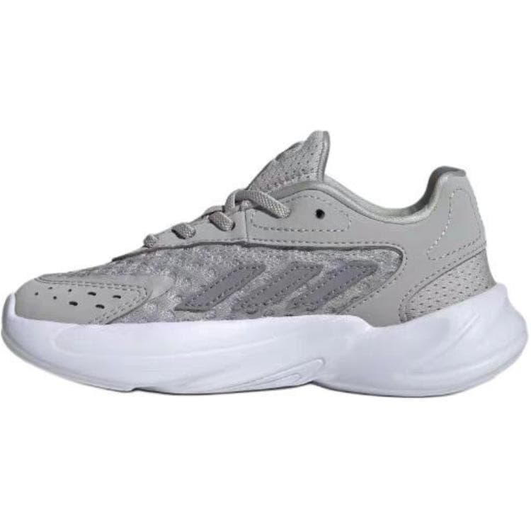 Кроссовки Adidas Originals Ozelia Устойчивые к истиранию низкие детские повседневные кроссовки Серый Белый Детский - изображение 1
