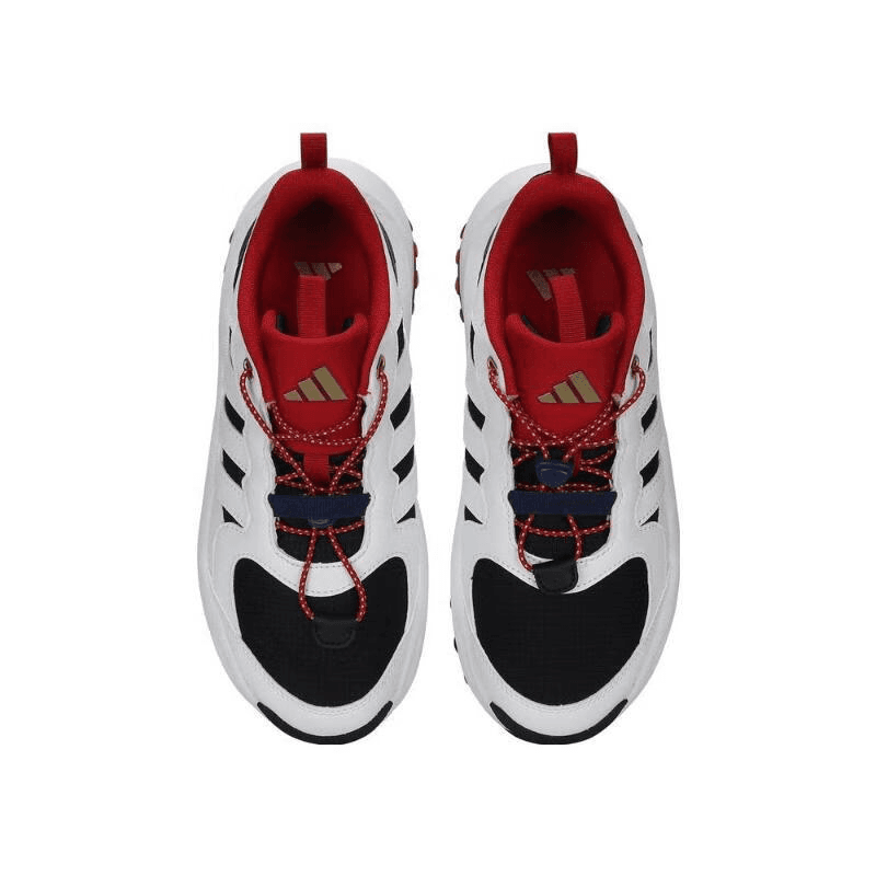 Кроссовки Adidas Maxxwavy Дышащие Низкие Кеды Детские Лайфстайл Обувь Белые Детские - изображение 3