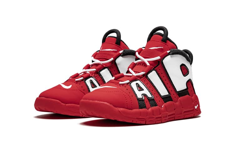 Кроссовки Nike Air More Uptempo QS "University Red" - изображение 4