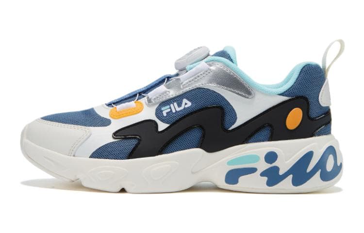 Кроссовки FILA KIDS Устойчивые к истиранию Низкий Топ Детская Беговая Обувь Белый Зеленый - изображение 1