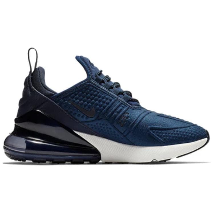 Кроссовки Nike Air MAX 270 Амортизация Устойчивость к истиранию Низкий верх Повседневная обувь Синий Унисекс - изображение 3
