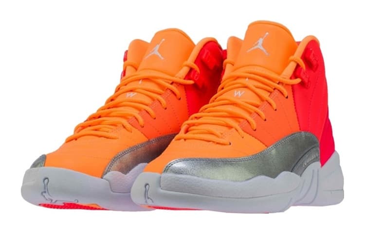 Кроссовки для баскетбола Jordan Air Jordan 12 Hot Punch GS - изображение 5