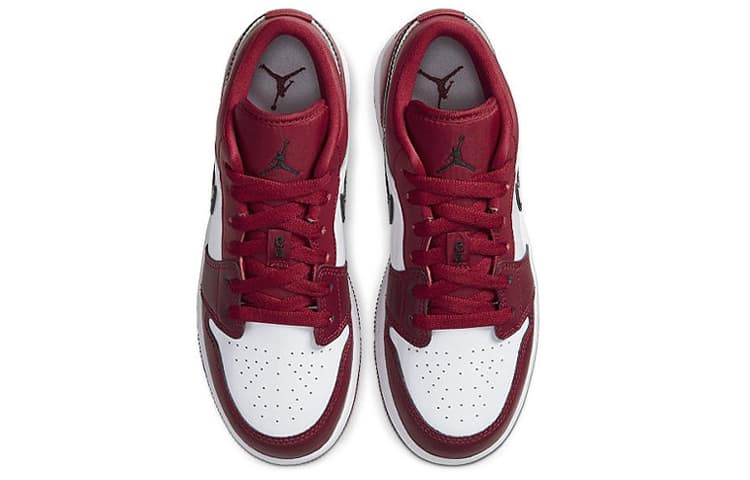 Кроссовки для баскетбола Jordan Air Jordan 1 Low "Noble Red" GS - изображение 6