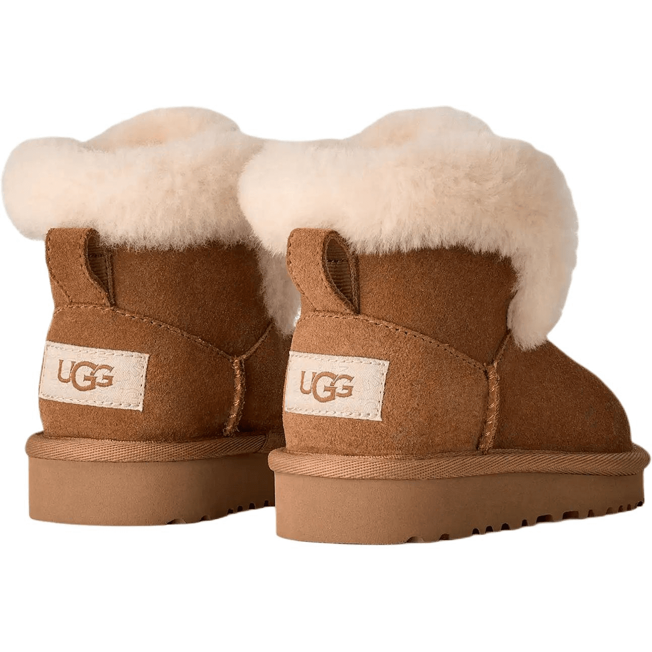 UGG CLASSIC MINI Зимние ботинки Коричневый Детский - изображение 5