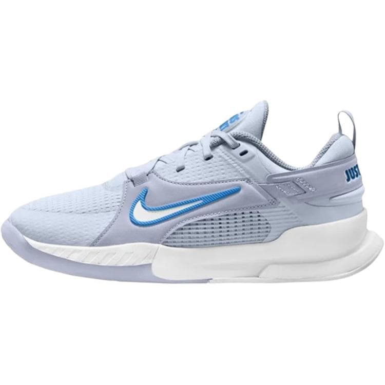 Кроссовки для баскетбола Nike Crosscourt противоскользящие низкие детские баскетбольные кроссовки серо-белого цвета - изображение 1