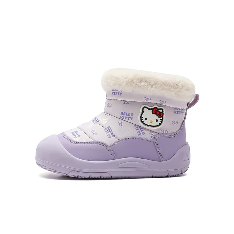 Sanrio Hello Kitty Плюшевые модные милые утепленные универсальные удобные детские зимние сапоги унисекс - изображение 1