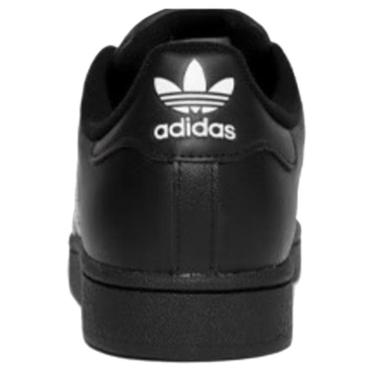 Кроссовки Adidas Originals Superstar кожаные низкие детские повседневные кроссовки черно-белые - изображение 5