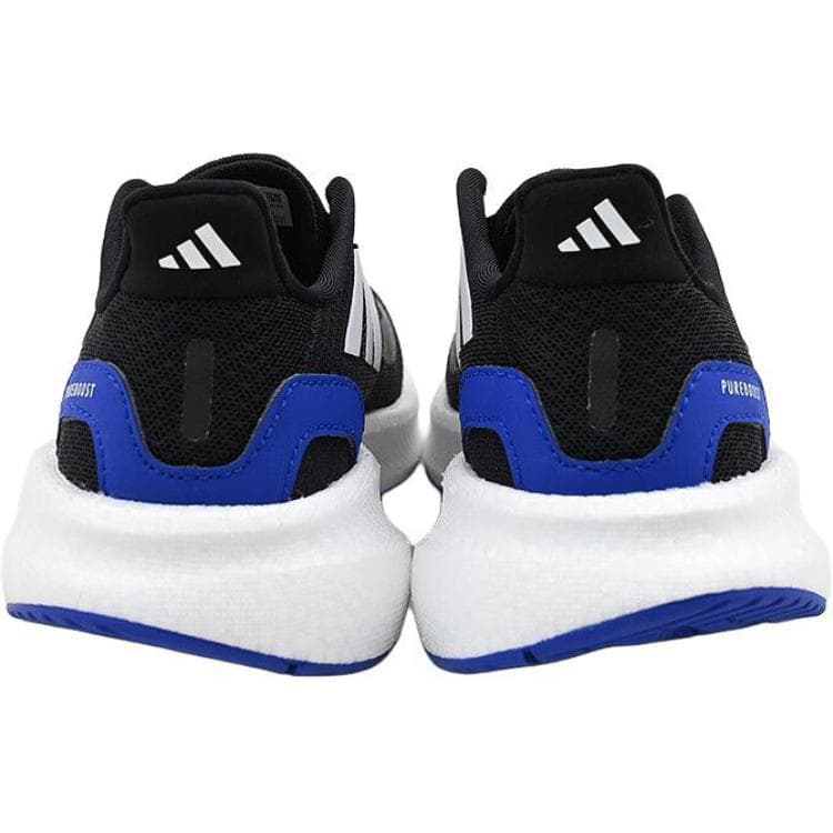 Кроссовки Adidas PUREBOOST 5 Противоскользящие Устойчивые к истиранию Низкие Беговые кроссовки Черные Детские - изображение 7