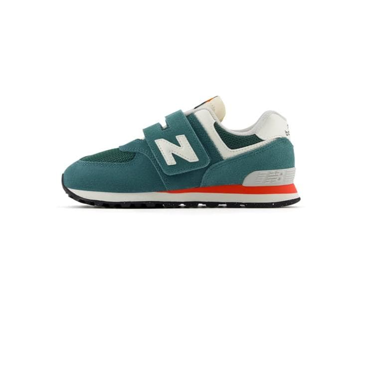 Кроссовки New Balance NB 574 Дышащие Детские Лайфстайл Кроссовки Бирюзовые Детские - изображение 1