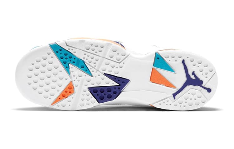 Кроссовки для баскетбола Jordan Air Jordan 7 Chlorine Blue GS - изображение 6