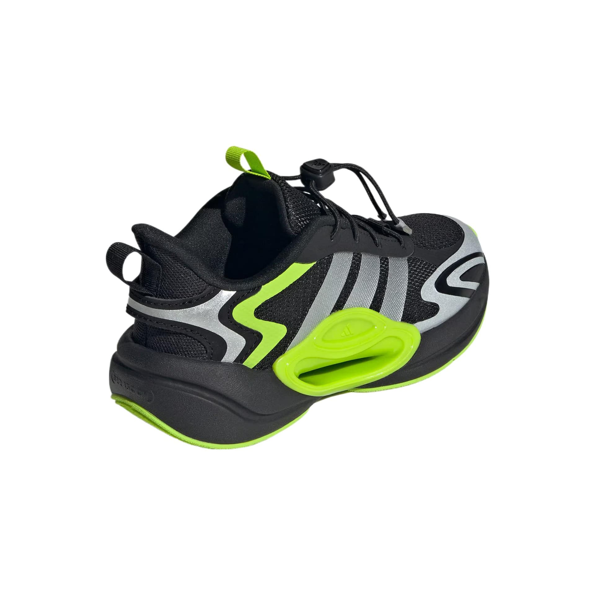 Adidas Galaxy Scout Low Top Детские Тренировочные Кроссовки Черный Металлический Серебристый Ярко-Белый Малыш - изображение 5