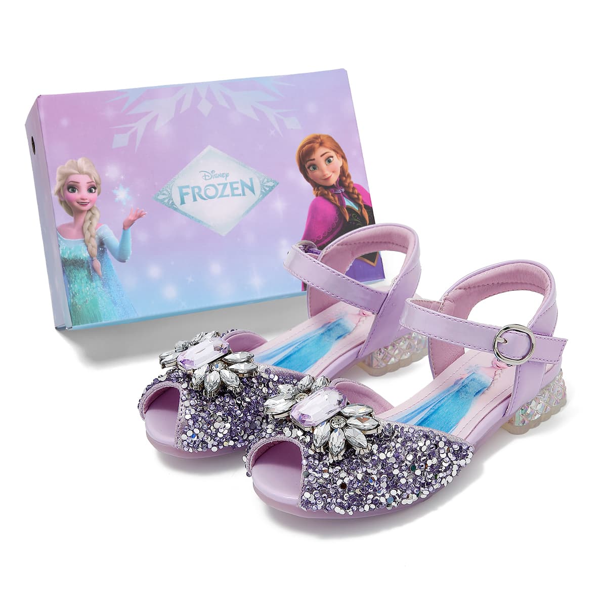 Сандалии DISNEY FROZEN SERIES Антискользящий Анти-удар Амортизация Лоу-топы Children's Сандалии Детский - изображение 2