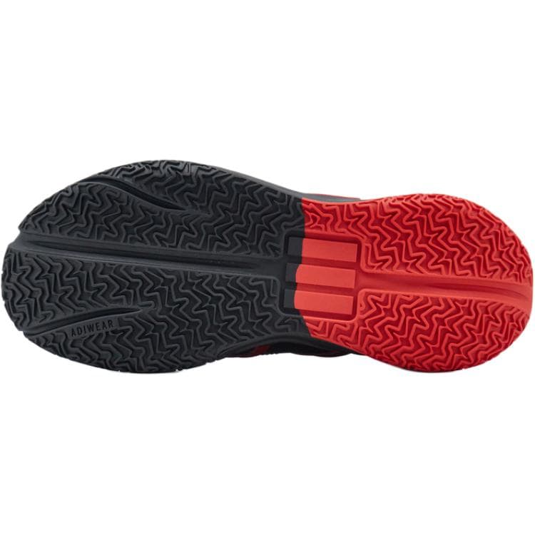 Кроссовки для баскетбола Adidas XENOBURST Low Топ Баскетбольные кроссовки Черный золотой красный Детский - изображение 5