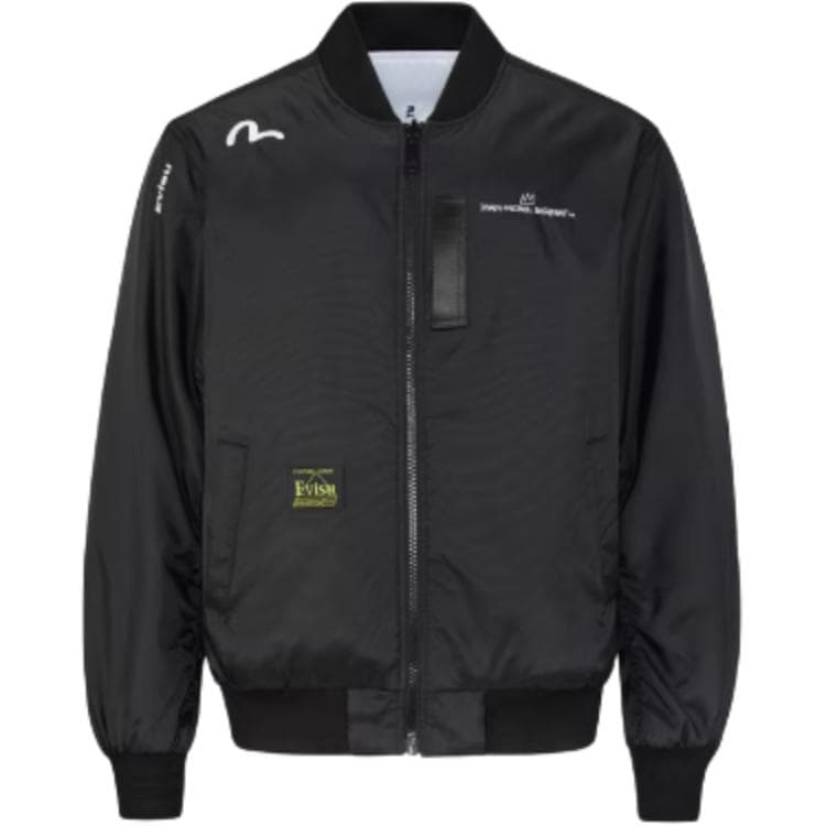 Куртка EVISU x jean michel basquiat logo - изображение 1