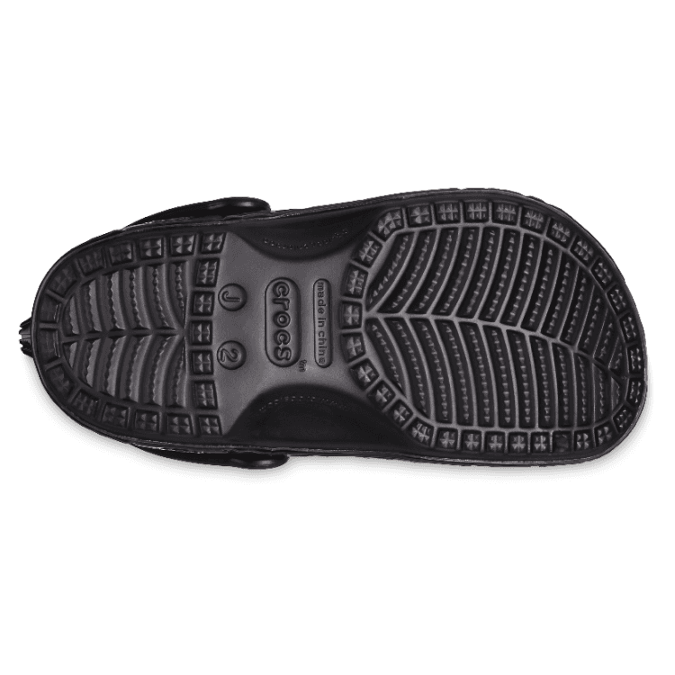Сандалии Crocs Classic сандалии низкие с клином для детей черные детские - изображение 5