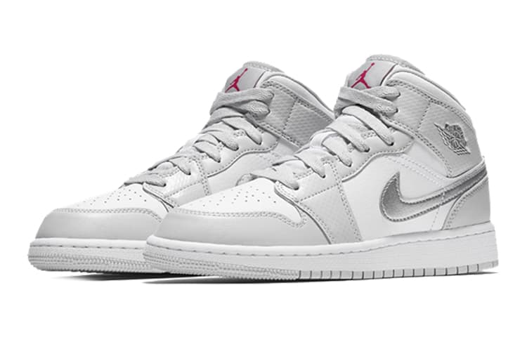 Кроссовки для баскетбола Jordan Air Jordan 1 Mid GS - изображение 4