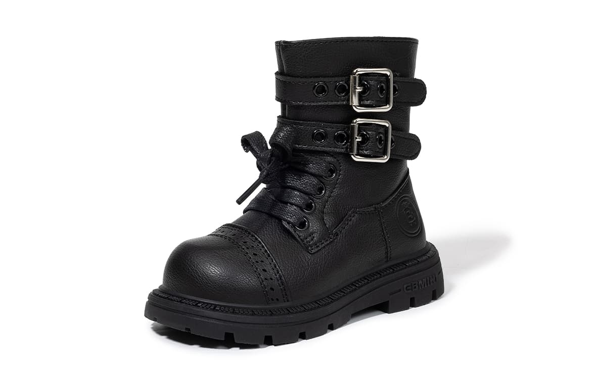EBMINI Детские кожаные сапоги High Top Kids - изображение 2