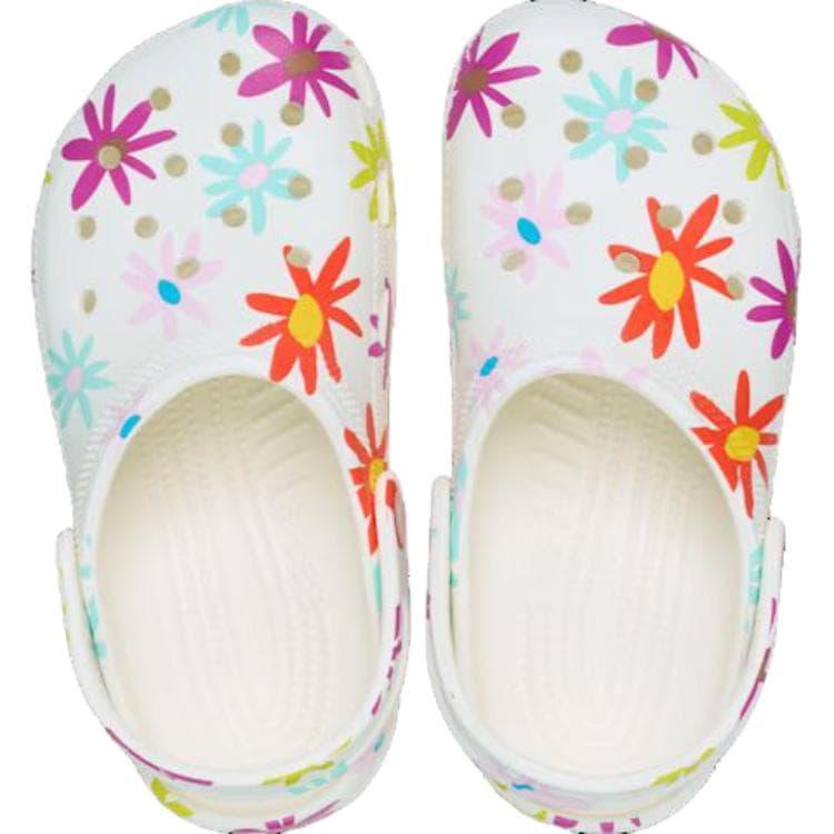 Детские Crocs Classic clog Kids Sabo Белый - изображение 4