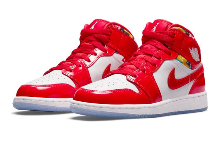 Кроссовки для баскетбола Jordan Air Jordan 1 Mid GS - изображение 9