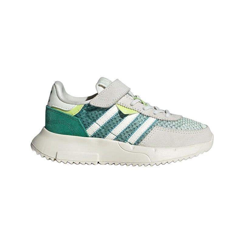 Кроссовки Adidas Originals Retropy F2 Low Топ Kids Lifestyle Shoes Зелено-бежевый Детский - изображение 2