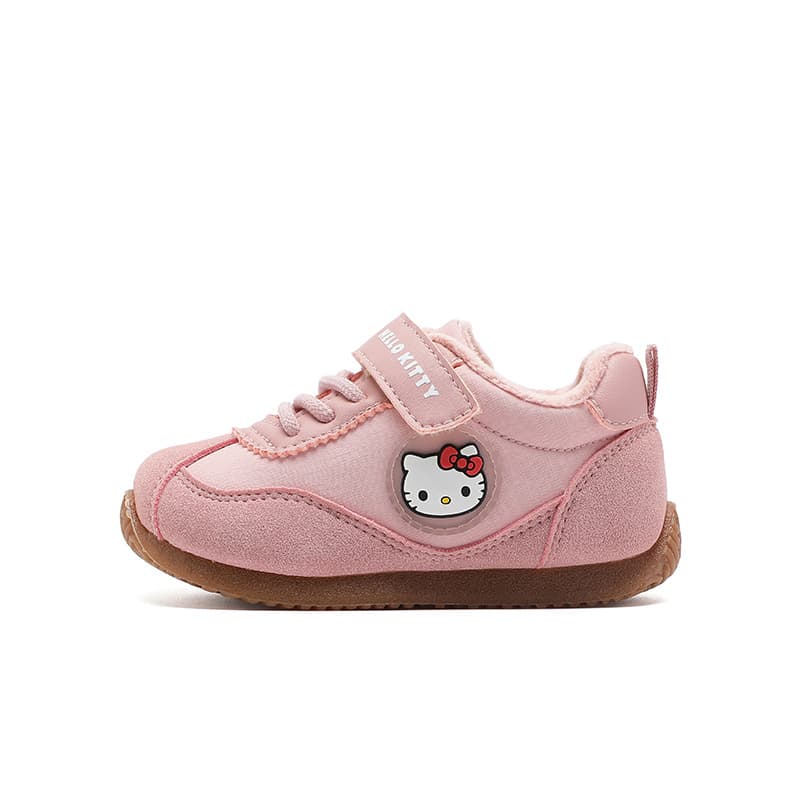 Кроссовки Sanrio Hello Kitty Универсальный повседневный мультяшный милый удобный утолщенный мальчики и девочки немецкие армейские кроссовки осень и зима износостойкий отскок легкий амортизация термозащитный баланс лоу-топы детские кроссовки подростки - изображение 1