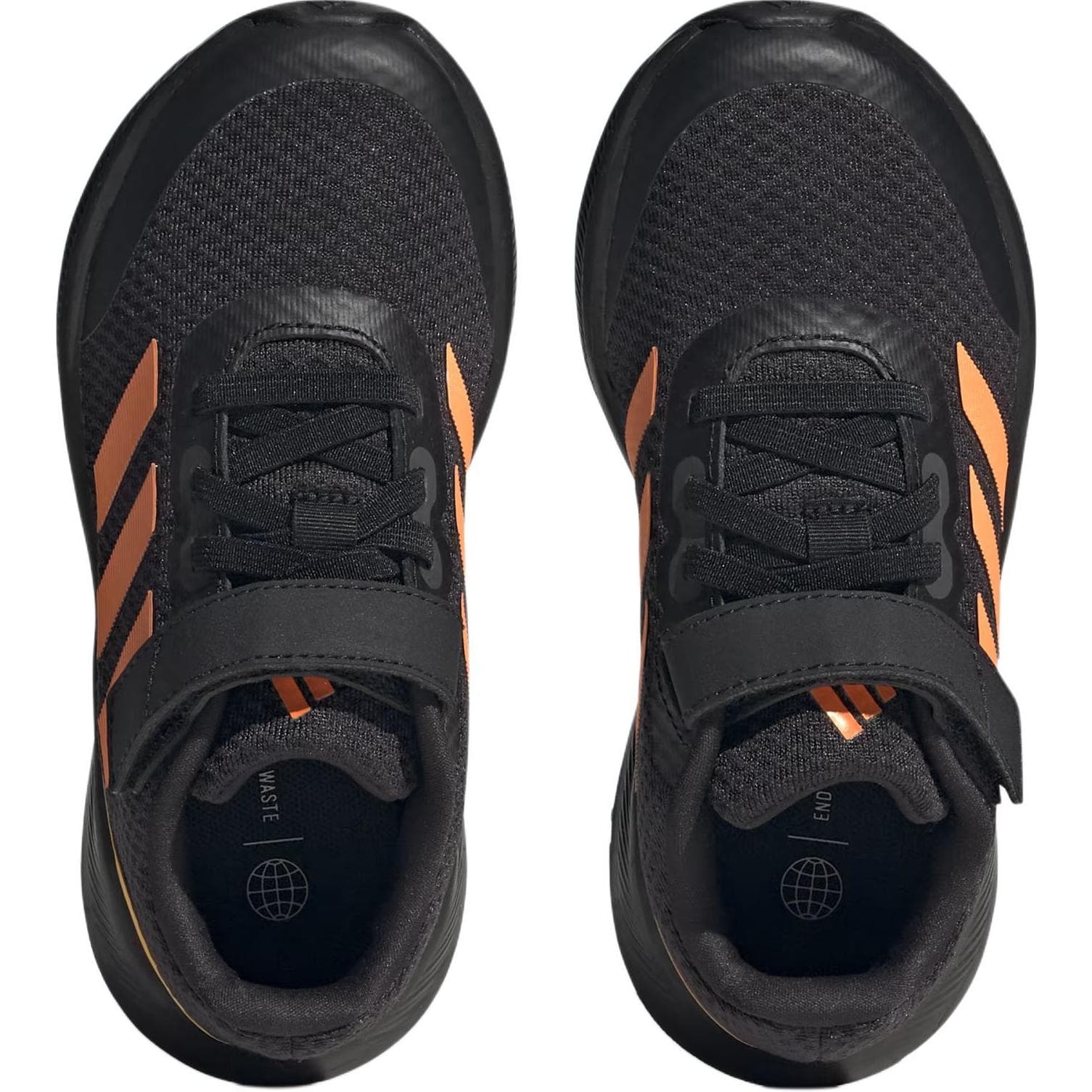 Кроссовки Adidas Runfalcon 3,0 Удобные противоскользящие устойчивые к истиранию низкие детские беговые кроссовки черные детские - изображение 2