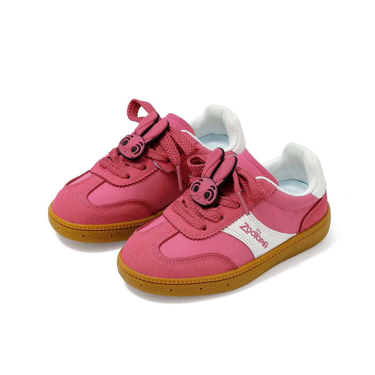Кроссовки Disney Антискользящий Анти-удар Износостойкий Лоу-топы Kids Lifestyle Shoes Розово-красный Детский - изображение 4