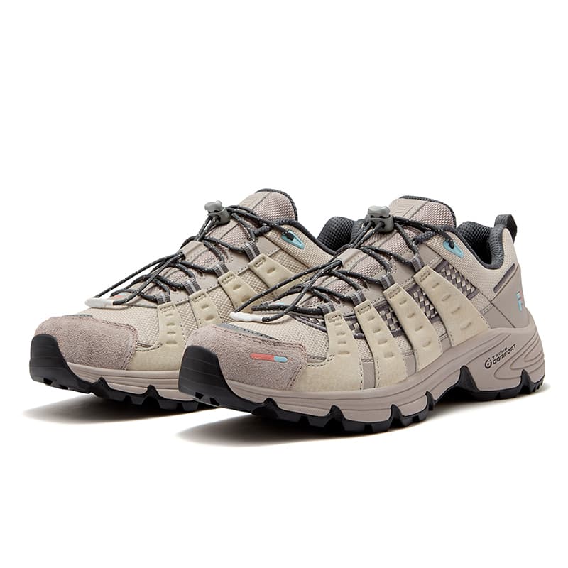Кроссовки FILA FUSION COMO X Противоскользящая Низкая Уличная Обувь Женская Коричневая - изображение 3