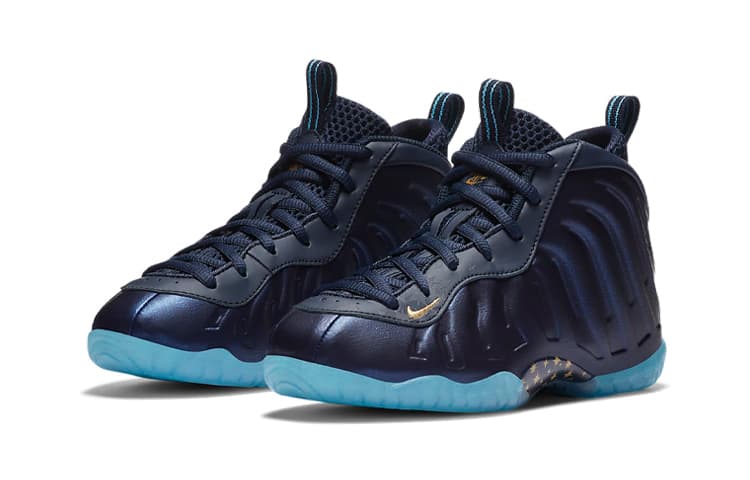 Кроссовки для баскетбола Nike Little Posite One "Obsidian" - изображение 5