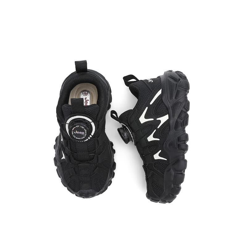 Кроссовки Jeep Low Top Детская беговая обувь Sapphire Black Baby - изображение 7