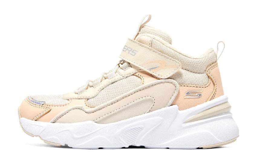 Кроссовки Skechers BOBS BAMINA Высокие Топы Anti KICK Anti KICK Детская Обувь для Повседневной Жизни Натуральная Подростковая - изображение 1