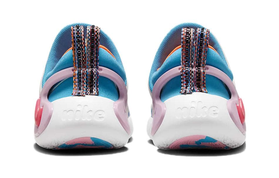 Кроссовки NIKE Dynamo GO SE Удобные Амортизирующие Устойчивые к истиранию Низкие Кеды для Детей Лайфстайл Синие Белые Детские - изображение 2