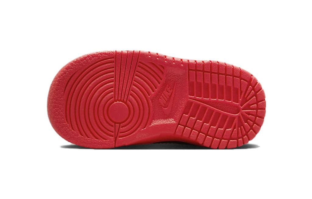 Кроссовки Nike Dunk Аbrasion Resistant Низкие Кроссовки для Малышей Stardust Красный для Младенцев и Малышей - изображение 6