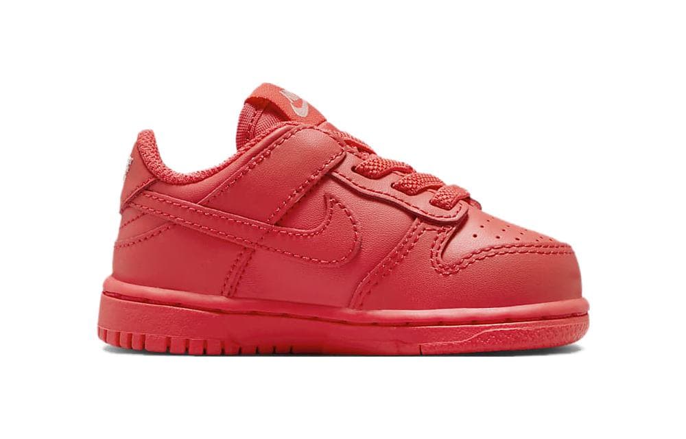 Кроссовки Nike Dunk Аbrasion Resistant Низкие Кроссовки для Малышей Stardust Красный для Младенцев и Малышей - изображение 2