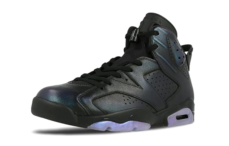 Кроссовки для баскетбола Jordan Air Jordan 6 Retro All Star 2017 Chameleon GS - изображение 5
