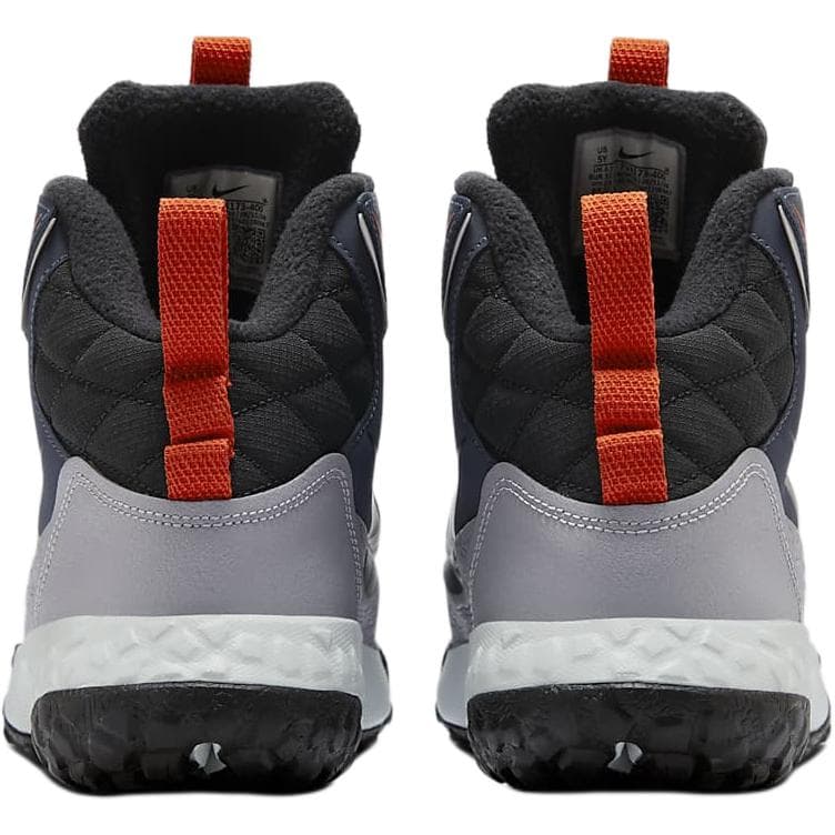 Кроссовки для баскетбола Nike Terrascout Противоскользящие Устойчивые к износу MID Топ Детские Баскетбольные Кроссовки Синие Серые Малыш - изображение 5