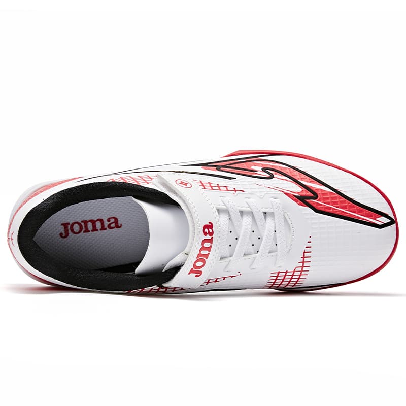 Бутсы Joma Синтетическая кожа Низкие футбольные бутсы для детей красный цвет детские - изображение 4
